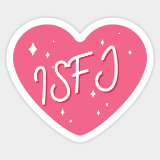 ISFJ personality typography Sticker
